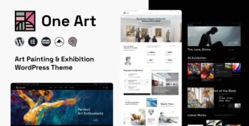 One Art – Portfolio & Artist WordPress Theme 1.0.2