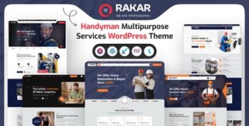 Rakar – Multipurpose Services WordPress Theme 1.0.1