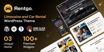 Rentgo – Limousine and Car Rental WordPress Theme 1.0.1