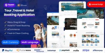 Tourex – Travel Agency & Hotel Booking Solution 1.2.0