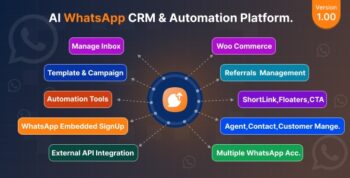 WaGenius – AI WhatsApp CRM & Automation Platform 2.5
