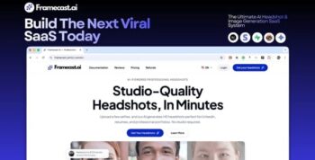 Framecast AI – AI Headshot Generator, Avatar Maker, Image Generator SaaS System 3.2