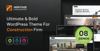 Heritage – Construction & Building WordPress Theme