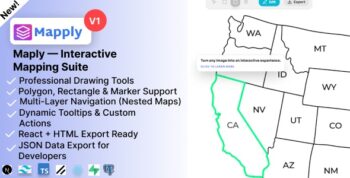 Maply – Interactive Image Map Builder with SVG Editor Next.js Script