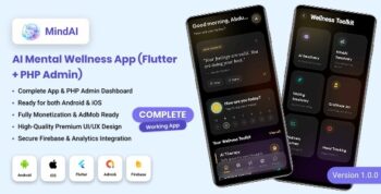 MindAI - Mental Health and Wellness Flutter App