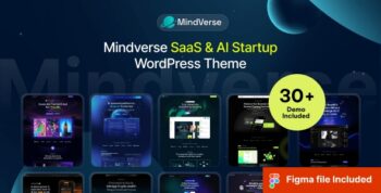 Mindverse – SaaS & AI Startup WordPress Theme
