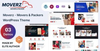 Moverz – Movers & Packers WordPress Theme 2.6