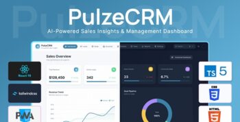 PulzeCRM – AI-Powered CRM Dashboard & Sales Workflow Automation Template