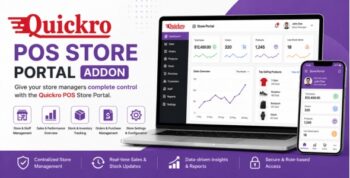 Quickro POS Store Portal (Add-on)