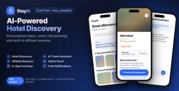StayAI — AI Hotel Booking Flutter App with Firebase Backend & Admin Panel