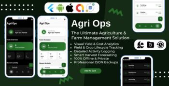 Agri Ops | Premium Agriculture and Farm Management Flutter App