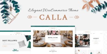 Calla - Elegant Home Decoration Shop WordPress Theme