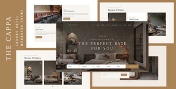THE CAPPA – Luxury Hotel WordPress & WooCommerce Theme 1.4