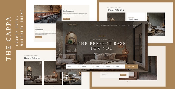 THE CAPPA – Luxury Hotel WordPress & WooCommerce Theme 1.4