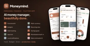 Moneymind — AI-Powered Personal Finance App (Flutter + Firebase, Real AI Coach, Receipt Scanner, Bud