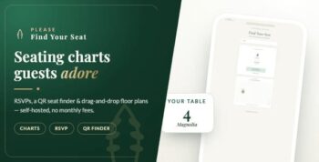 Please Find Your Seat — Event Seating Chart, RSVP & QR Seat Finder (Laravel SaaS)