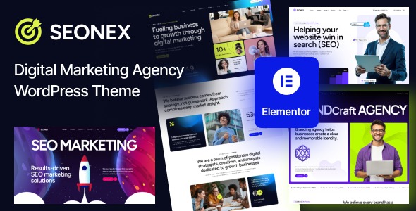 Seonex – Digital Marketing Agency WordPress Theme
