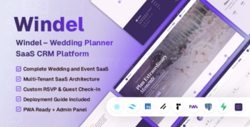 Windel – Wedding Planner & Event Management SaaS Platform JS Script