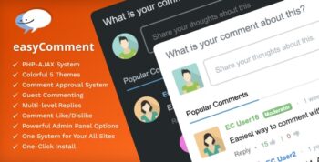 easyComment – PHP Comment Script 4.1.0