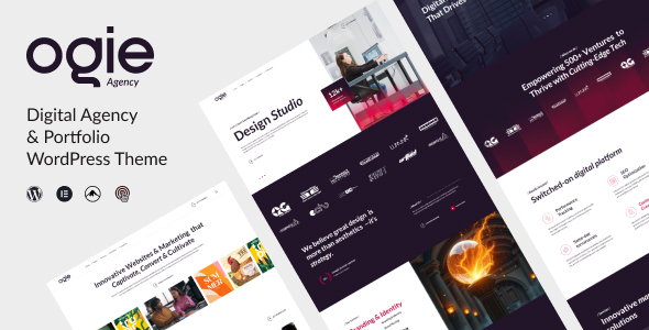 ogie – AI Agency & Portfolio WordPress Theme
