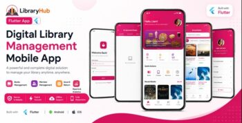 LibraryHub | Flutter App for Book Catalog & Member Services