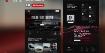 Virello – Luxury Car Rental & Chauffeur Service Elementor Template Kit